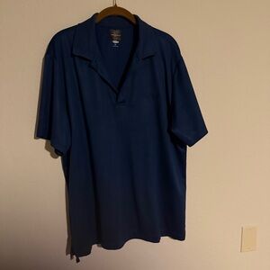 Greg Norman Collection Deep Blue Polo Shirt